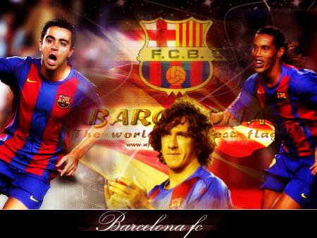 xavi et poyul et ronaldinho